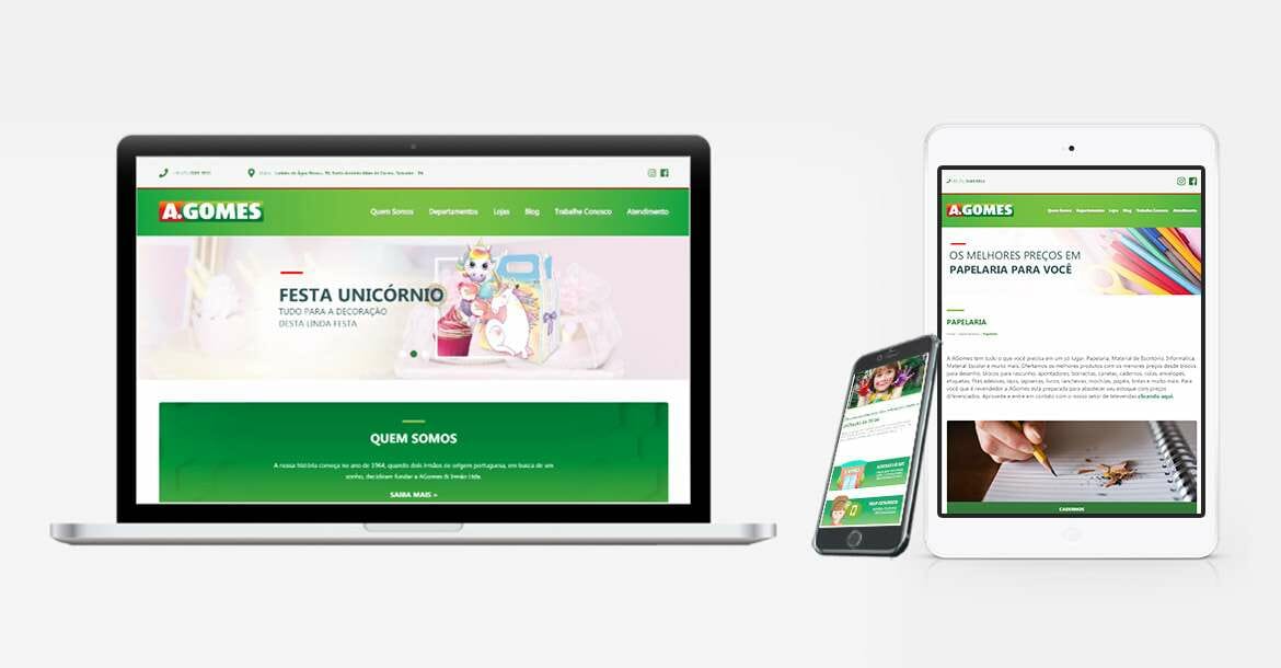 Criação de site - A.gomes 04