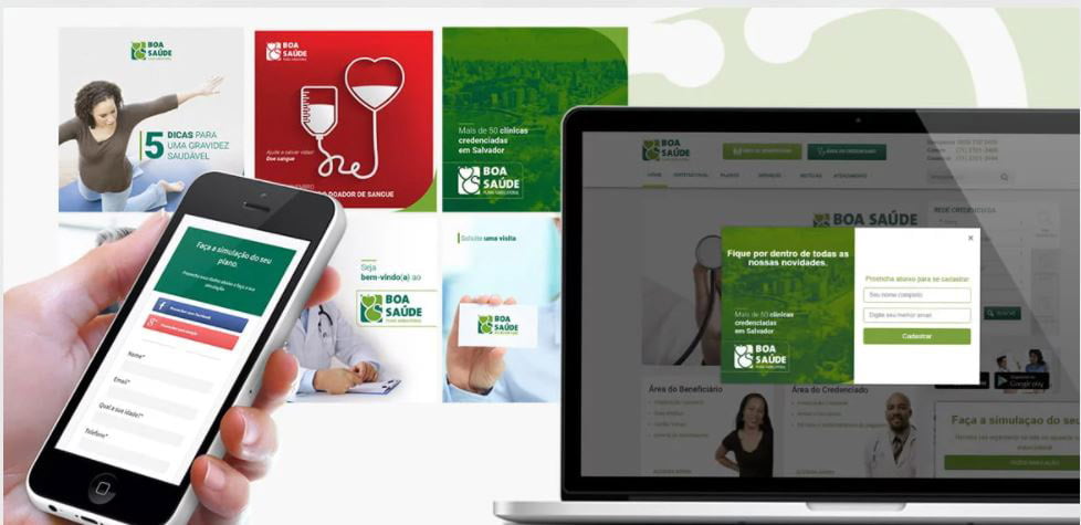 portfólio de sites criados pela abrasivo