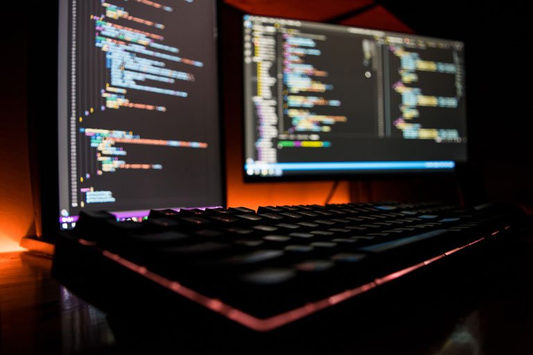 programação de um site
